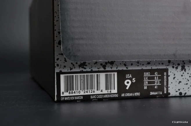 Maroon Air Jordan Retro white 384664-116 6 0905